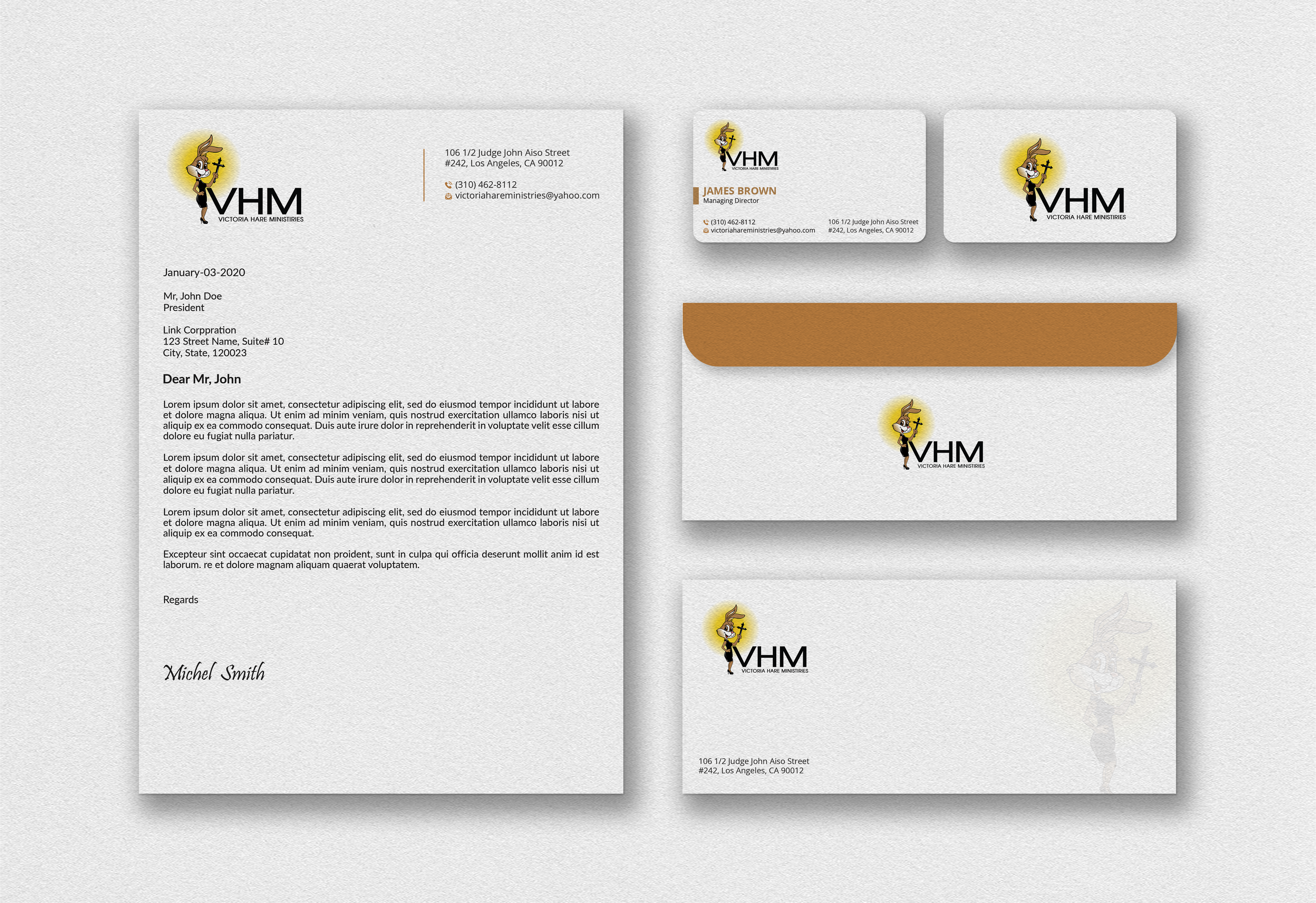 Diseño de Membrete por Expert Bappy para Messiah Reigns Church Los Angeles | Diseño #33606684