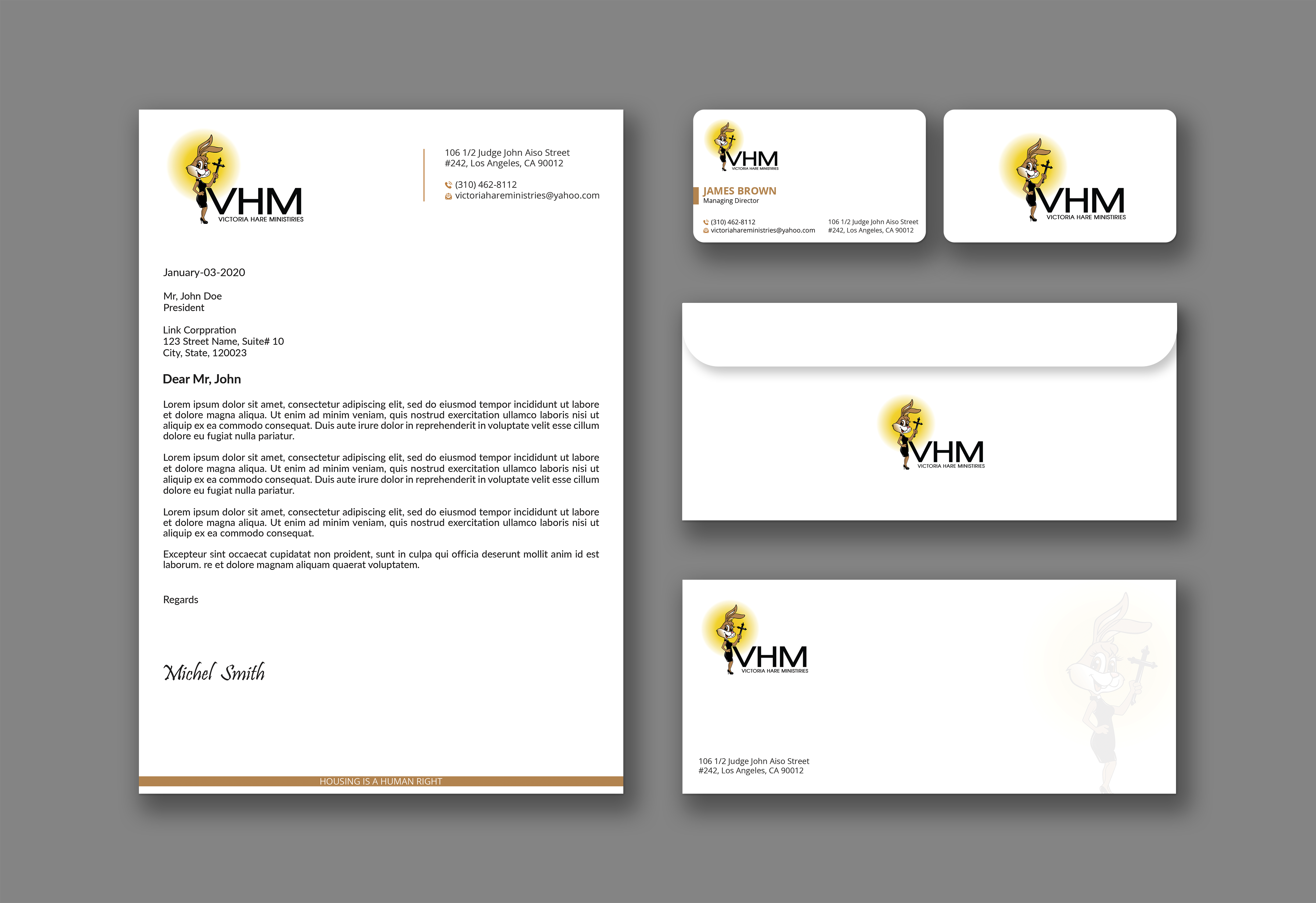 Diseño de Membrete por Expert Bappy para Messiah Reigns Church Los Angeles | Diseño #33606795