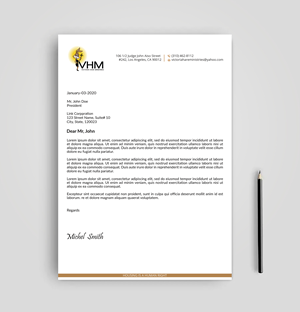 Letterhead Design by Expert Bappy for Messiah Reigns Church Los Angeles | Design: #33610030