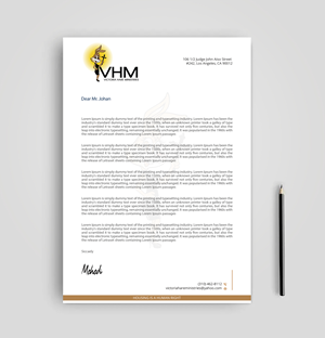 Letterhead Design by Expert Bappy for Messiah Reigns Church Los Angeles | Design: #33611363
