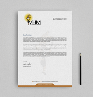Letterhead Design by Expert Bappy for Messiah Reigns Church Los Angeles | Design: #33611563