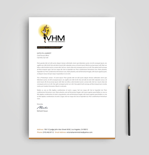 Diseño de Membrete por Expert Bappy para Messiah Reigns Church Los Angeles | Diseño: #33611875