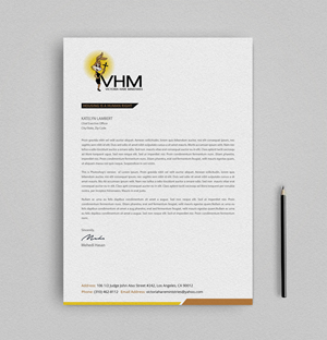 Diseño de Membrete por Expert Bappy para Messiah Reigns Church Los Angeles | Diseño: #33611903