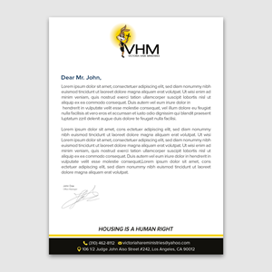 Letterhead Design by WellDesign for Messiah Reigns Church Los Angeles | Design: #33606444