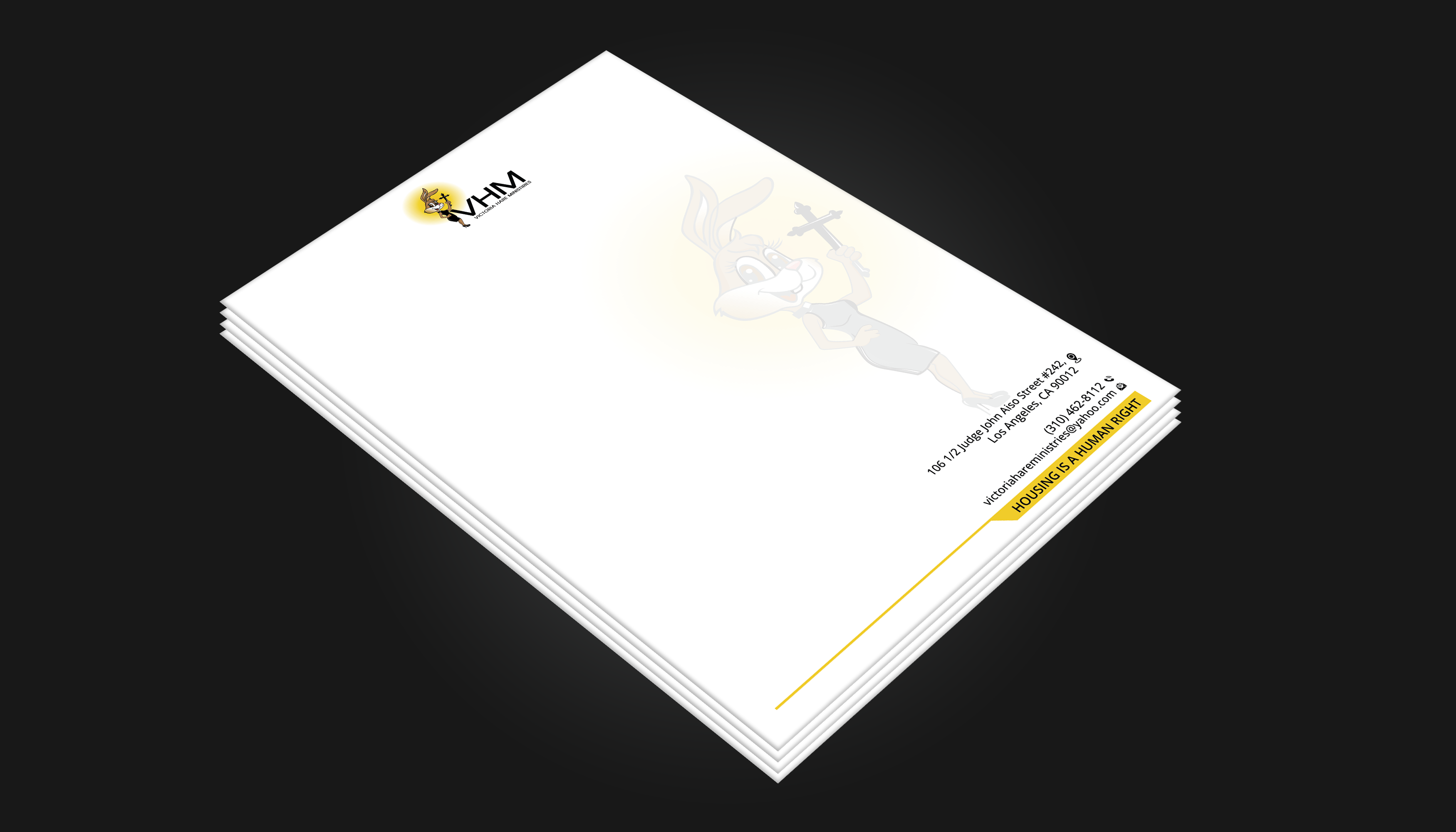 Letterhead Design by DesignerShahadat for Messiah Reigns Church Los Angeles | Design #33611639