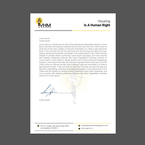 Letterhead Design by GraphicMonster for Messiah Reigns Church Los Angeles | Design: #33612903