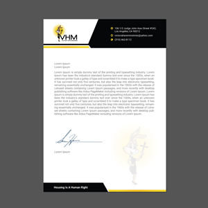 Letterhead Design by GraphicMonster for Messiah Reigns Church Los Angeles | Design: #33612905