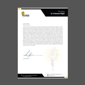 Letterhead Design by GraphicMonster for Messiah Reigns Church Los Angeles | Design: #33612911