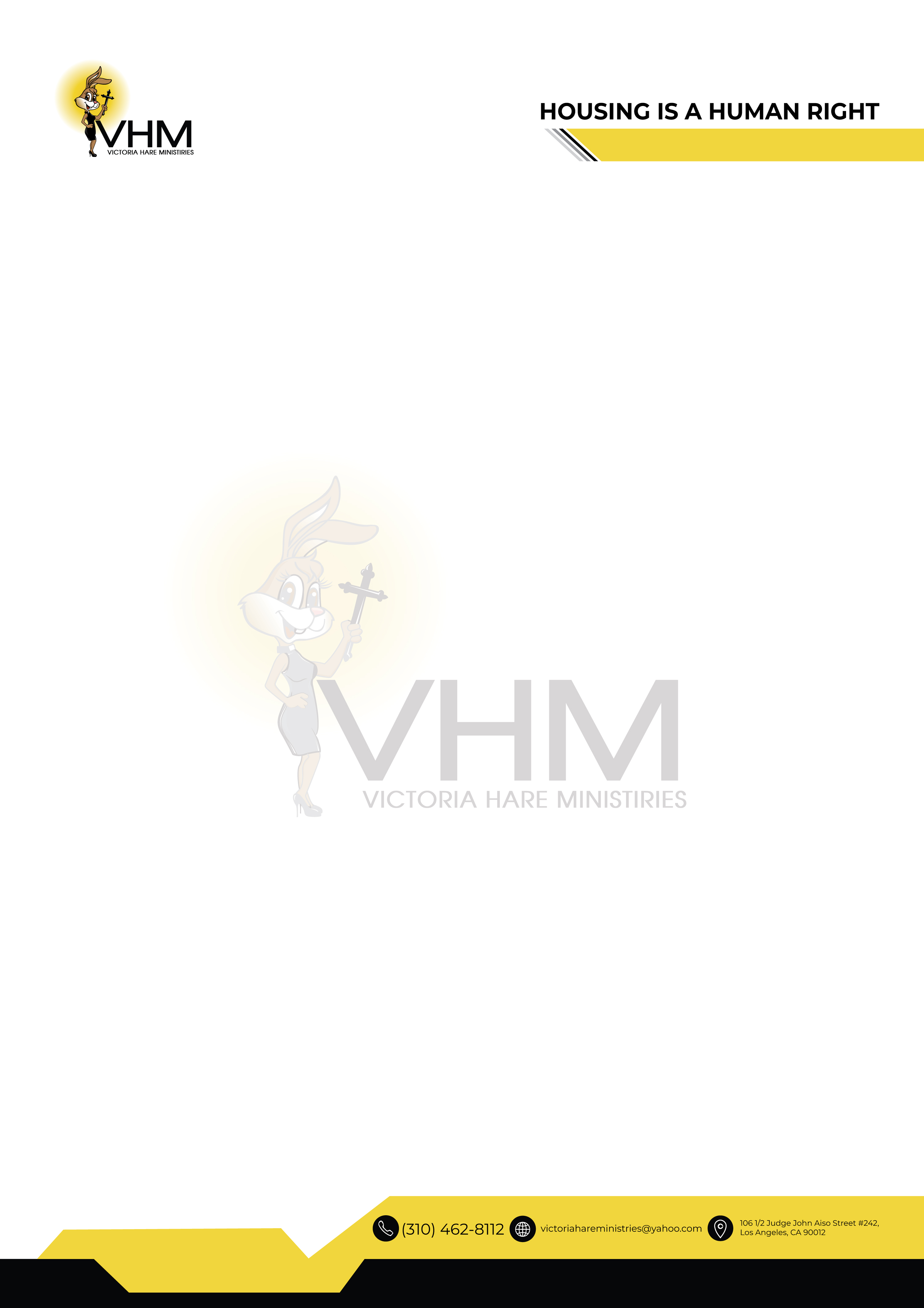 Letterhead Design by Tofayel Ahmed Nasim for Messiah Reigns Church Los Angeles | Design #33608142