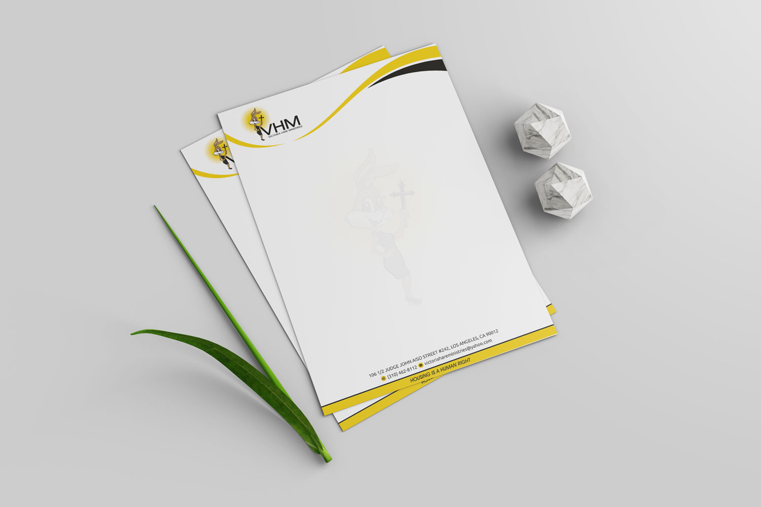 Letterhead Design by alpesh9520 for Messiah Reigns Church Los Angeles | Design #33607110