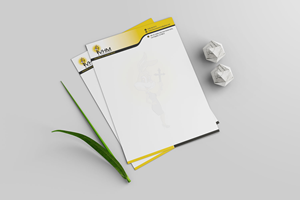 Letterhead Design by alpesh9520 for Messiah Reigns Church Los Angeles | Design: #33609030