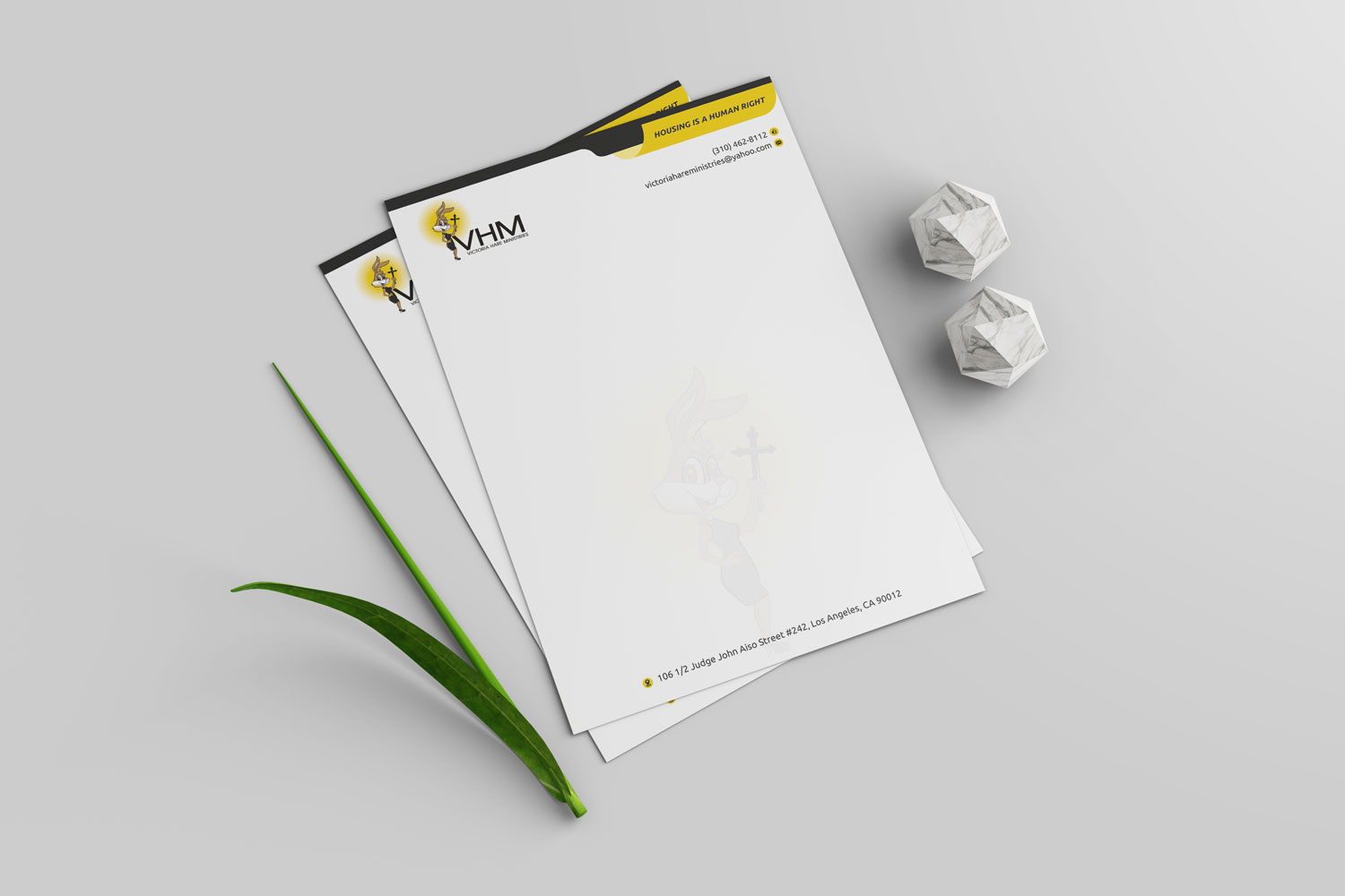 Letterhead Design by alpesh9520 for Messiah Reigns Church Los Angeles | Design #33609034