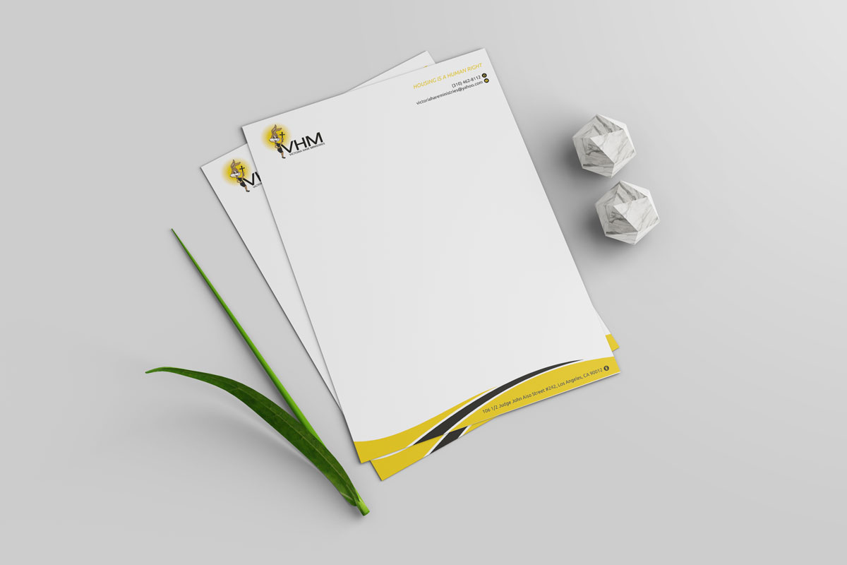 Letterhead Design by alpesh9520 for Messiah Reigns Church Los Angeles | Design #33609041