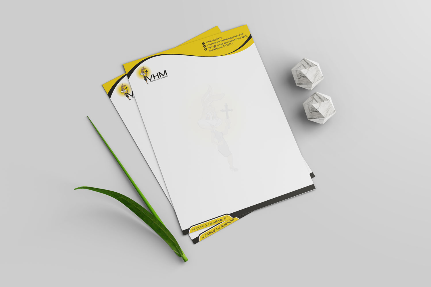 Letterhead Design by alpesh9520 for Messiah Reigns Church Los Angeles | Design #33611344