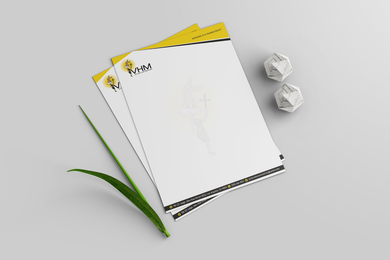 Letterhead Design by alpesh9520 for Messiah Reigns Church Los Angeles | Design #33611348