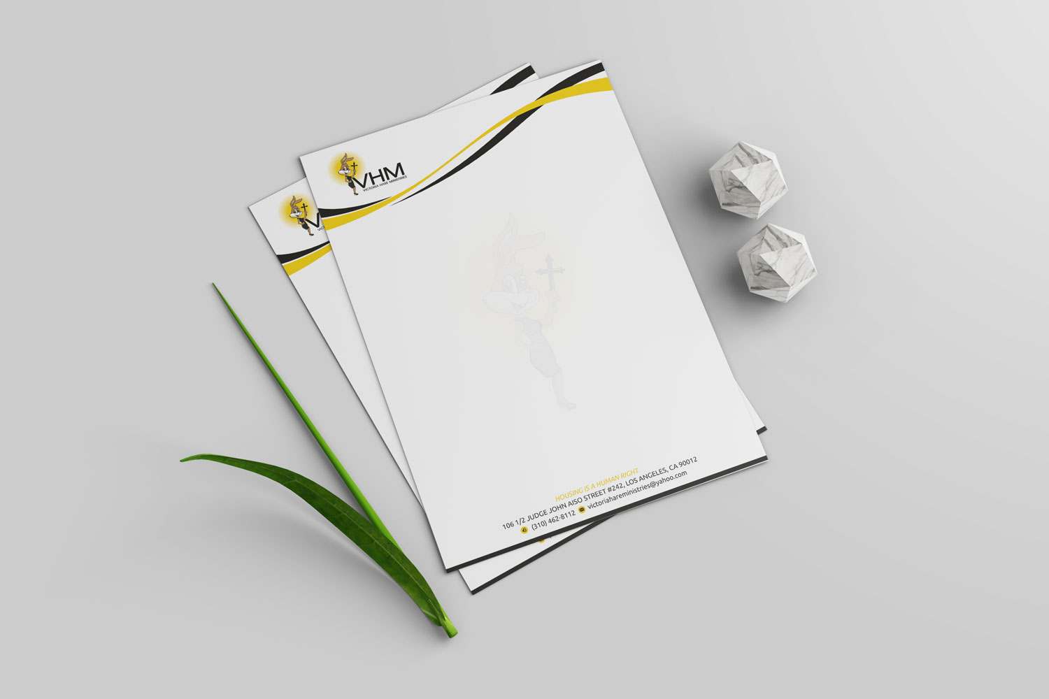 Letterhead Design by alpesh9520 for Messiah Reigns Church Los Angeles | Design #33611352