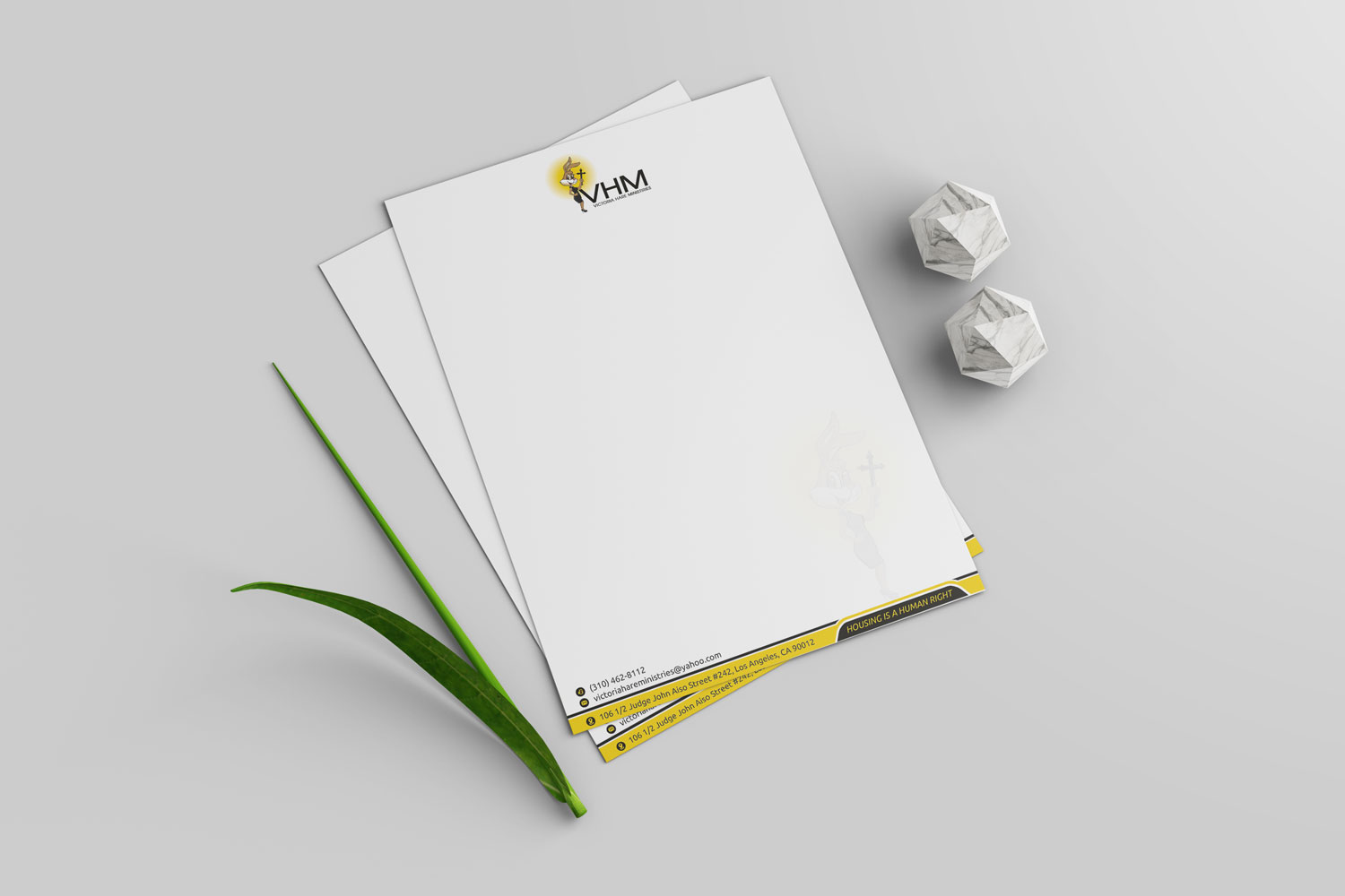 Letterhead Design by alpesh9520 for Messiah Reigns Church Los Angeles | Design #33611354
