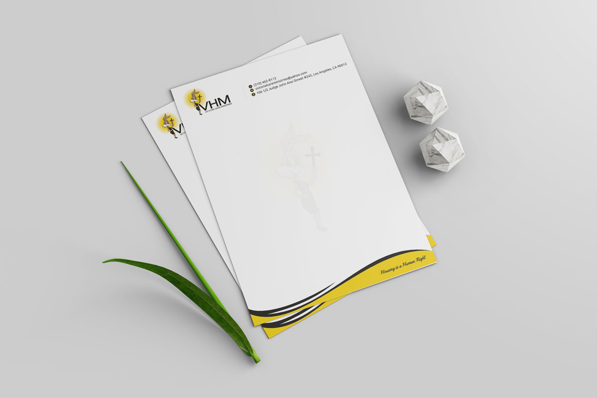 Letterhead Design by alpesh9520 for Messiah Reigns Church Los Angeles | Design #33618906