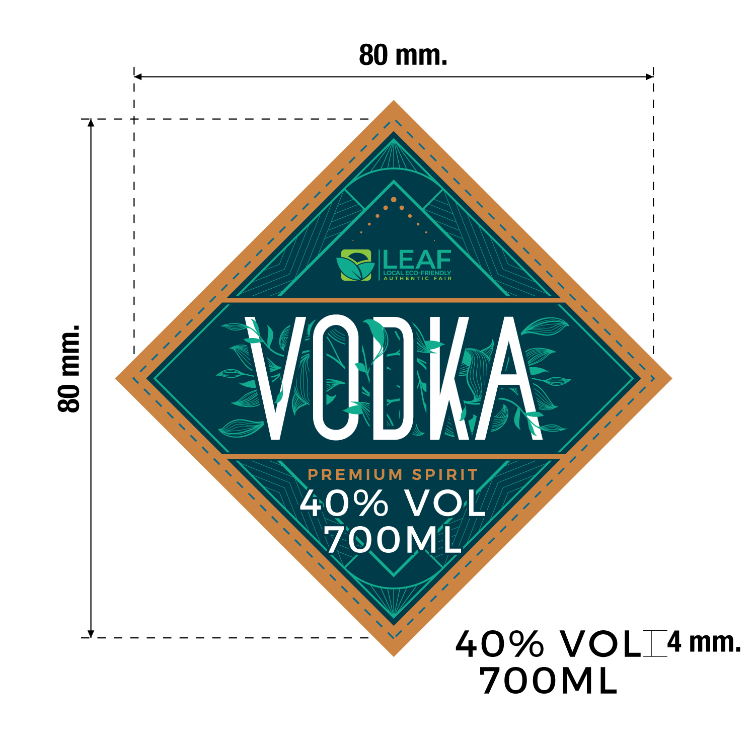 Label Design by SofiaDesignStudio for Samba Cocktailbar | Design #33706663