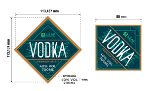 Label Design by SofiaDesignStudio for Samba Cocktailbar | Design: #33706884