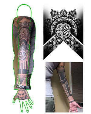 Tattoo Design by Kiki Hermawan for this project | Design #33674969