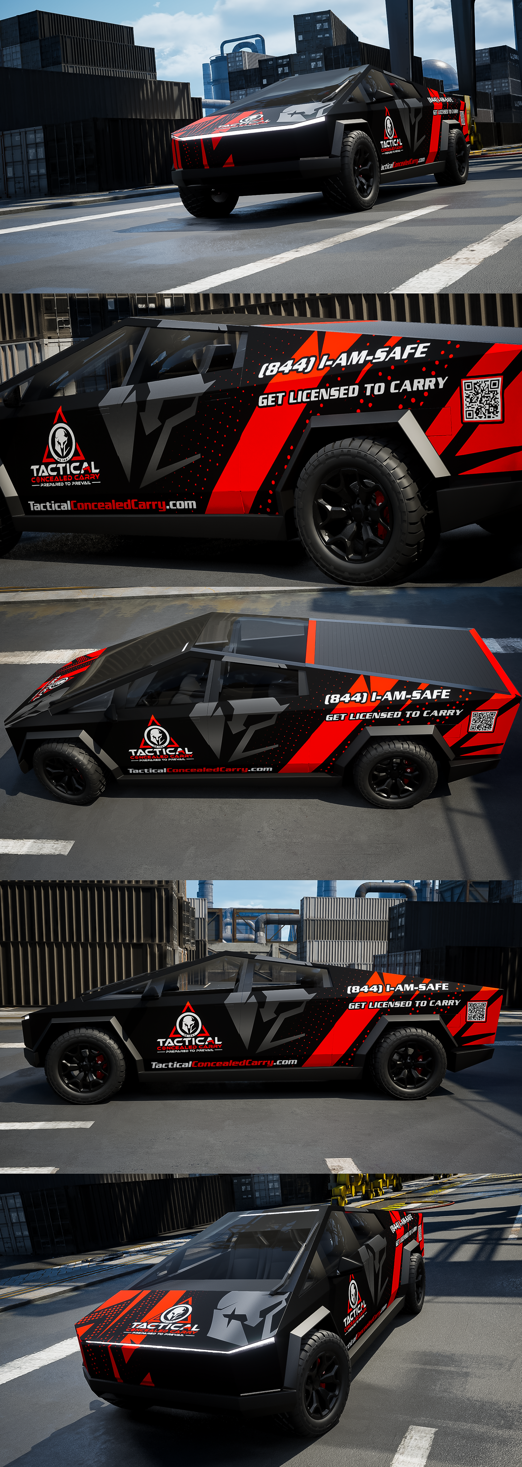 Car Wrap Design by Panji A. for Tactical Concealed Carry | Design #33648536