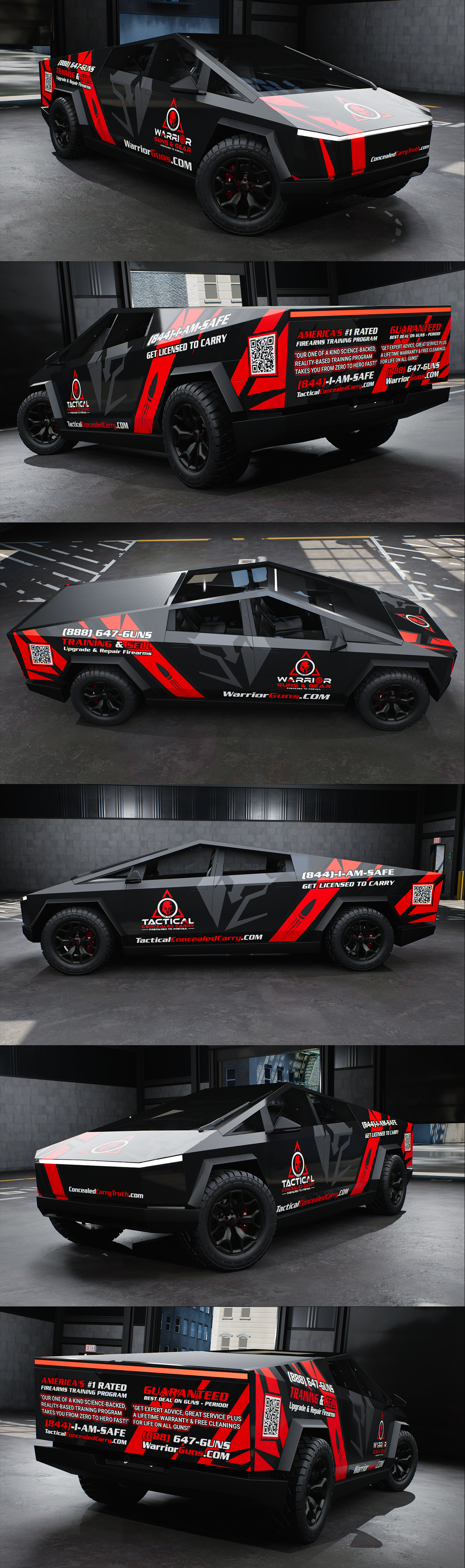 Car Wrap Design by Panji A. for Tactical Concealed Carry | Design #33721501