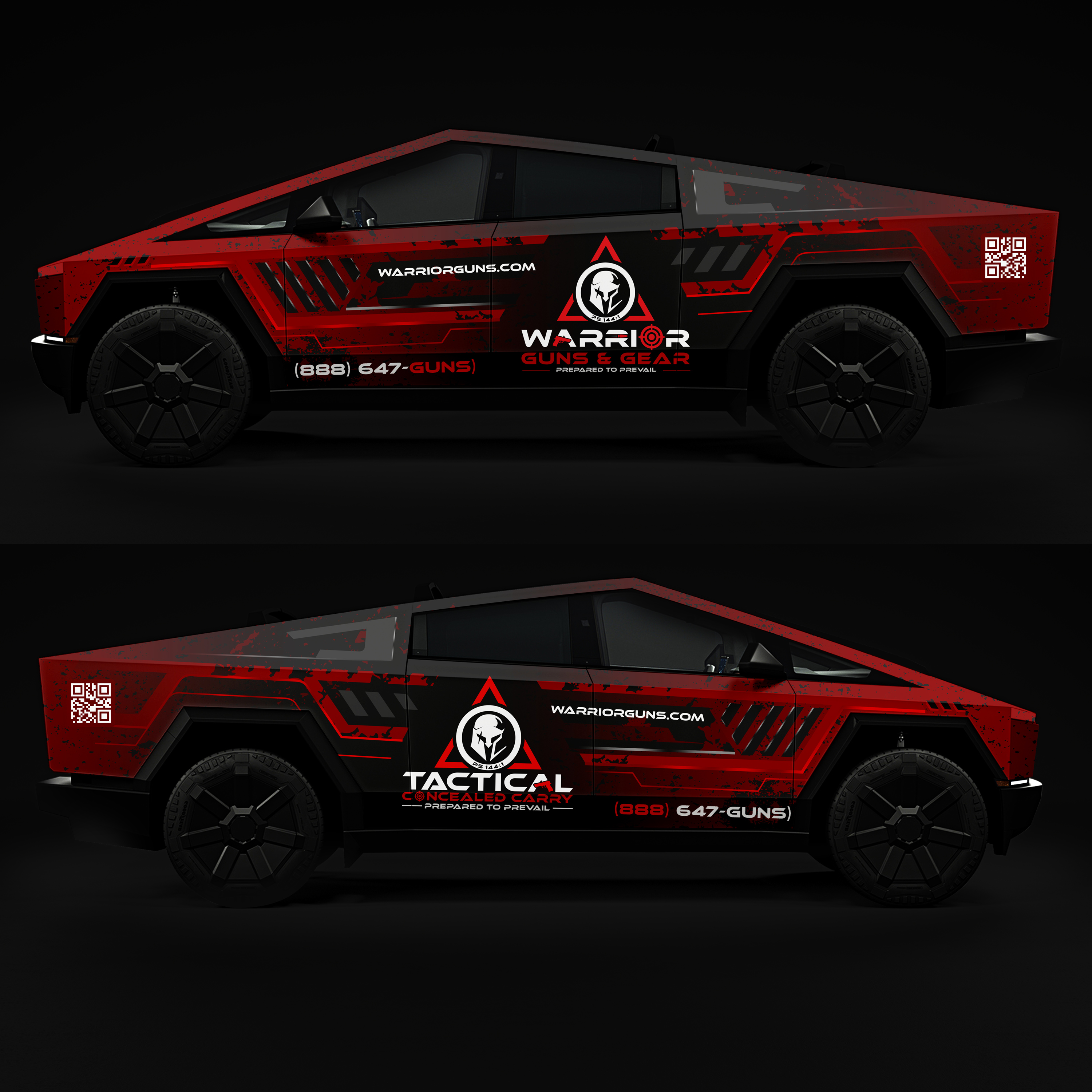 Car Wrap Design by DESIGN SOLUTIONS 007 for Tactical Concealed Carry | Design #33627072
