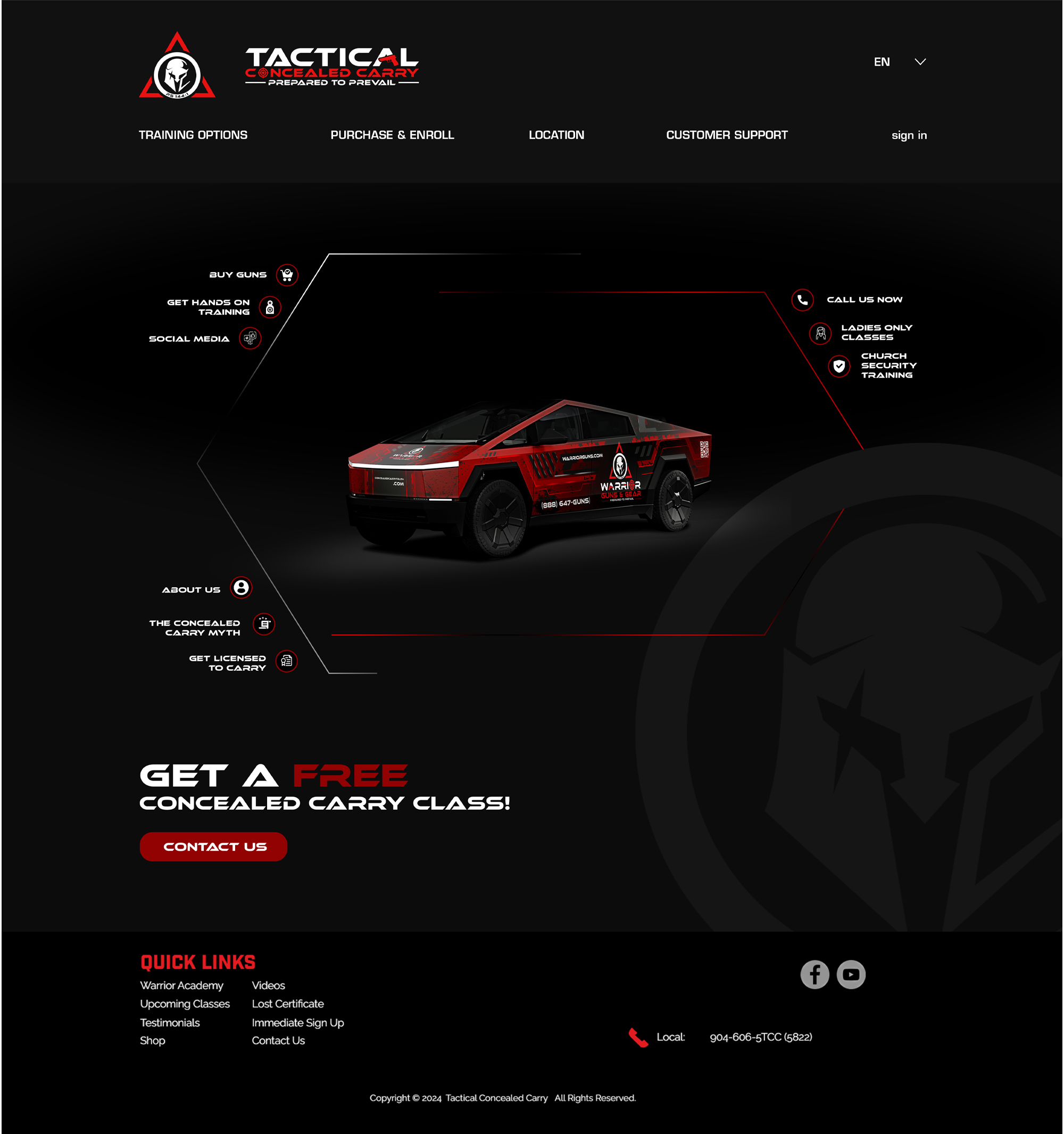 Diseño de Rotulación de Vehículo por DESIGN SOLUTIONS 007 para Tactical Concealed Carry | Diseño #33632719