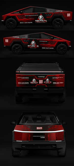 Diseño de Rotulación de Vehículo por DESIGN SOLUTIONS 007 para Tactical Concealed Carry | Diseño: #33728561