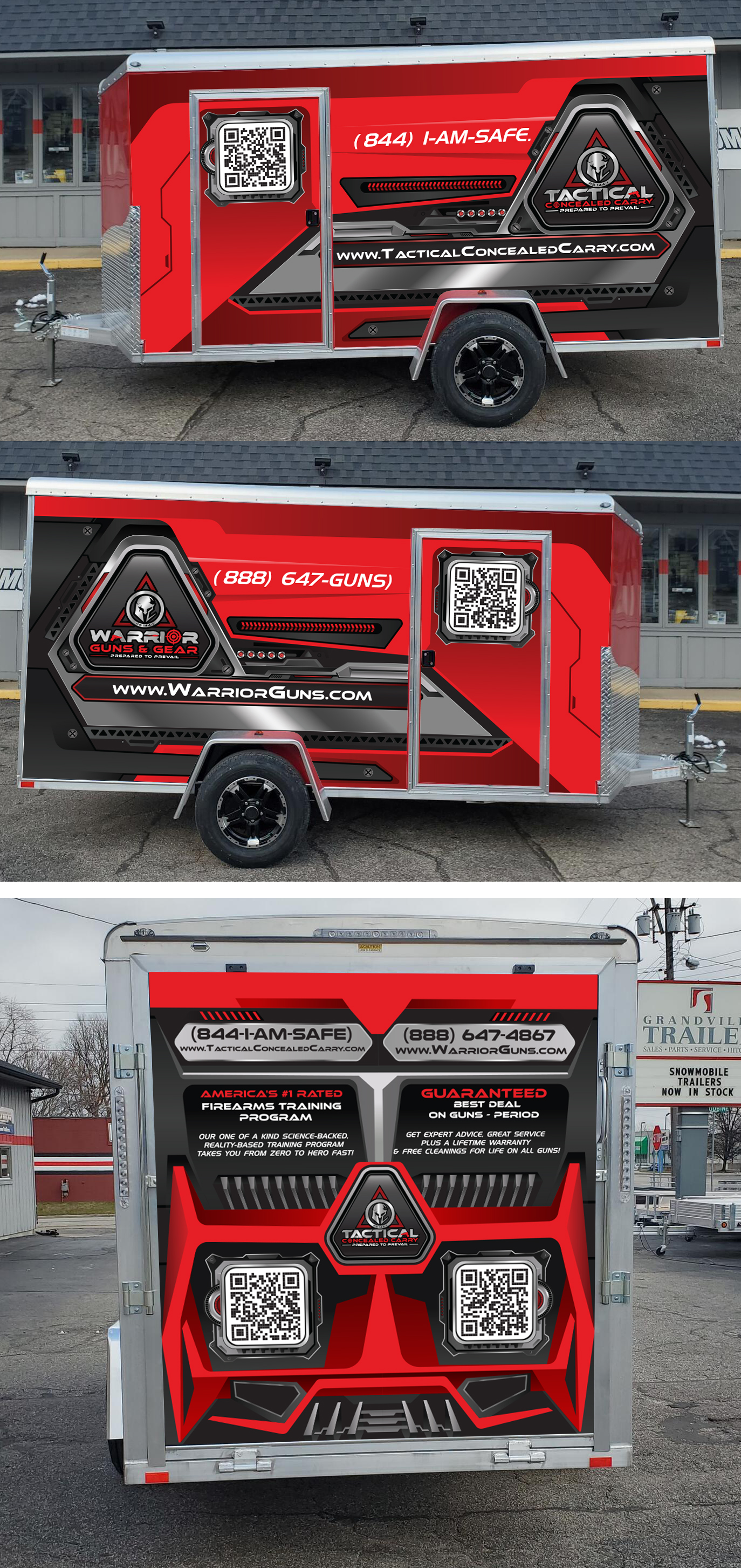 Car Wrap Design by icirotrisna for Tactical Concealed Carry | Design #33785165