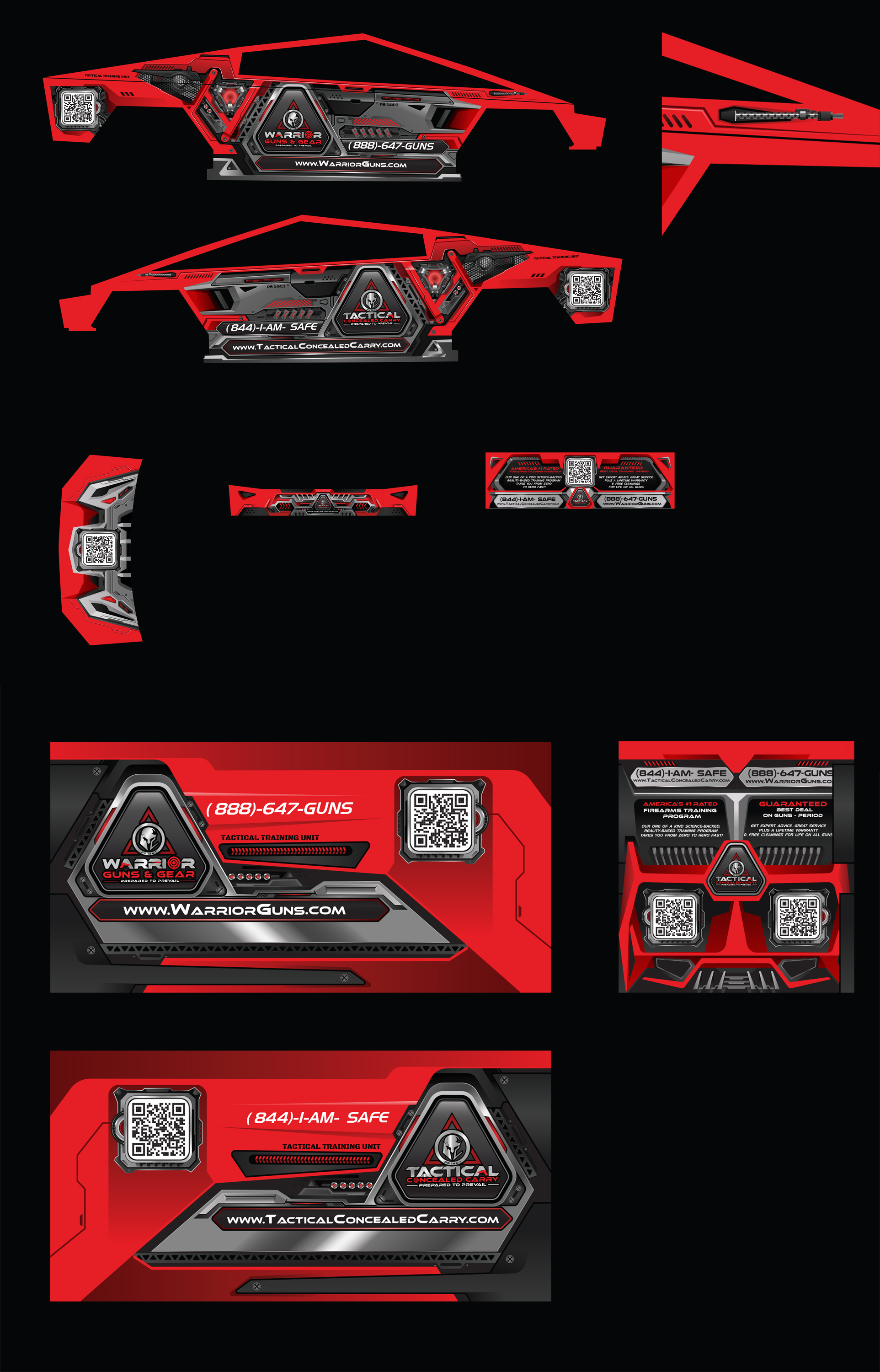 Car Wrap Design by icirotrisna for Tactical Concealed Carry | Design #33817119