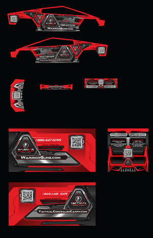 Diseño de Rotulación de Vehículo por icirotrisna para Tactical Concealed Carry | Diseño: #33834537