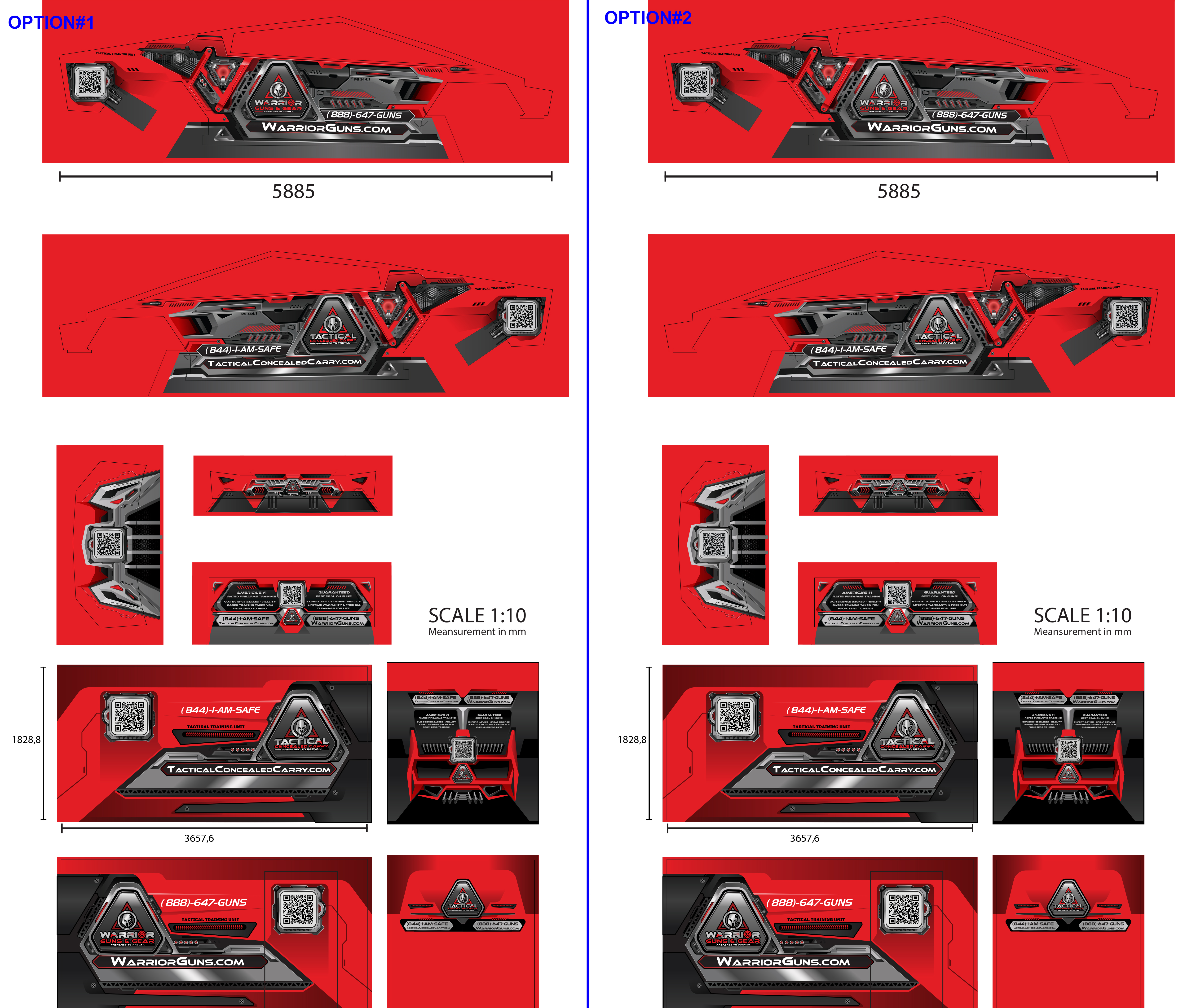 Diseño de Rotulación de Vehículo por icirotrisna para Tactical Concealed Carry | Diseño #33878732