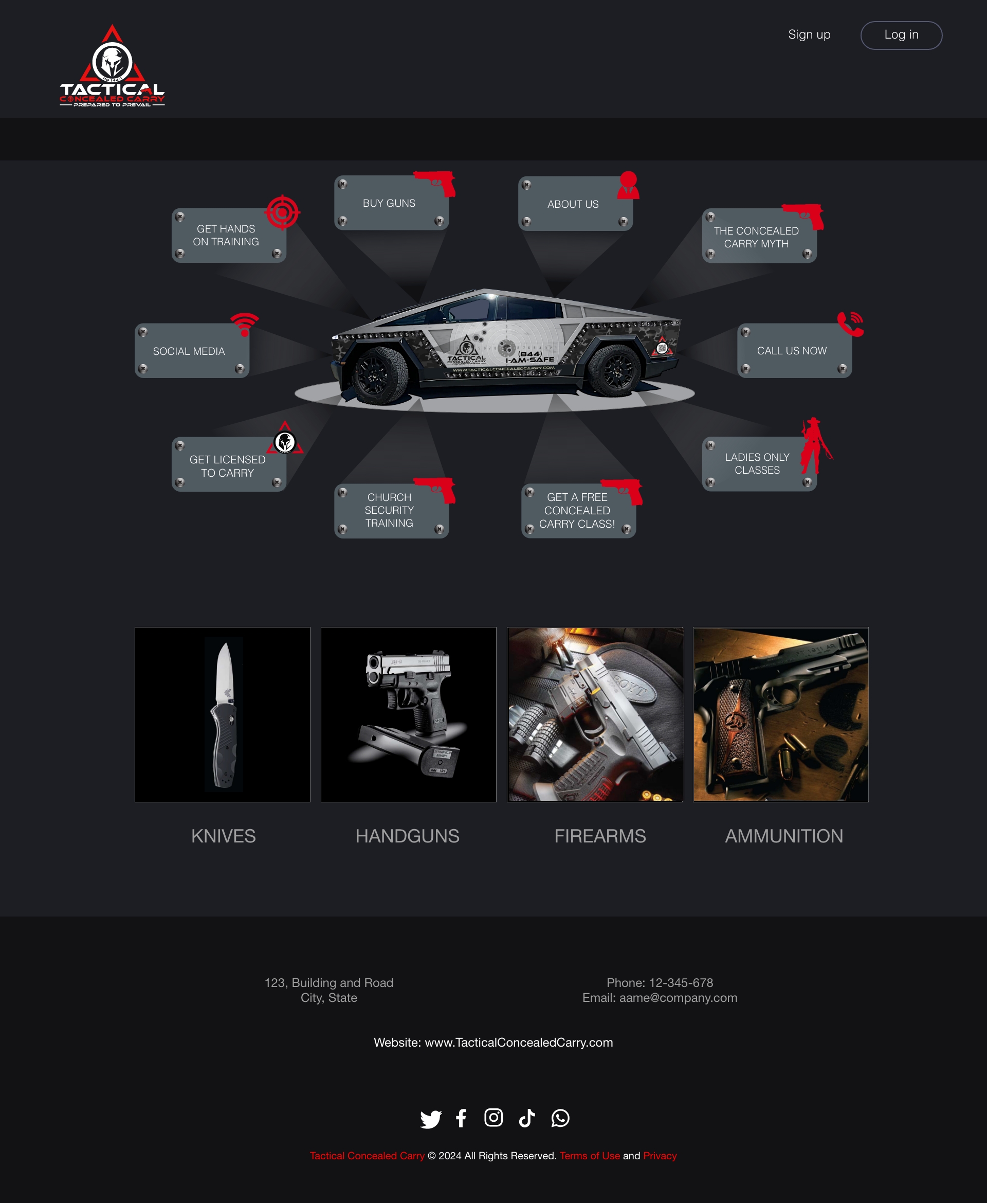 Car Wrap Design by Creative D2024 for Tactical Concealed Carry | Design #33638696