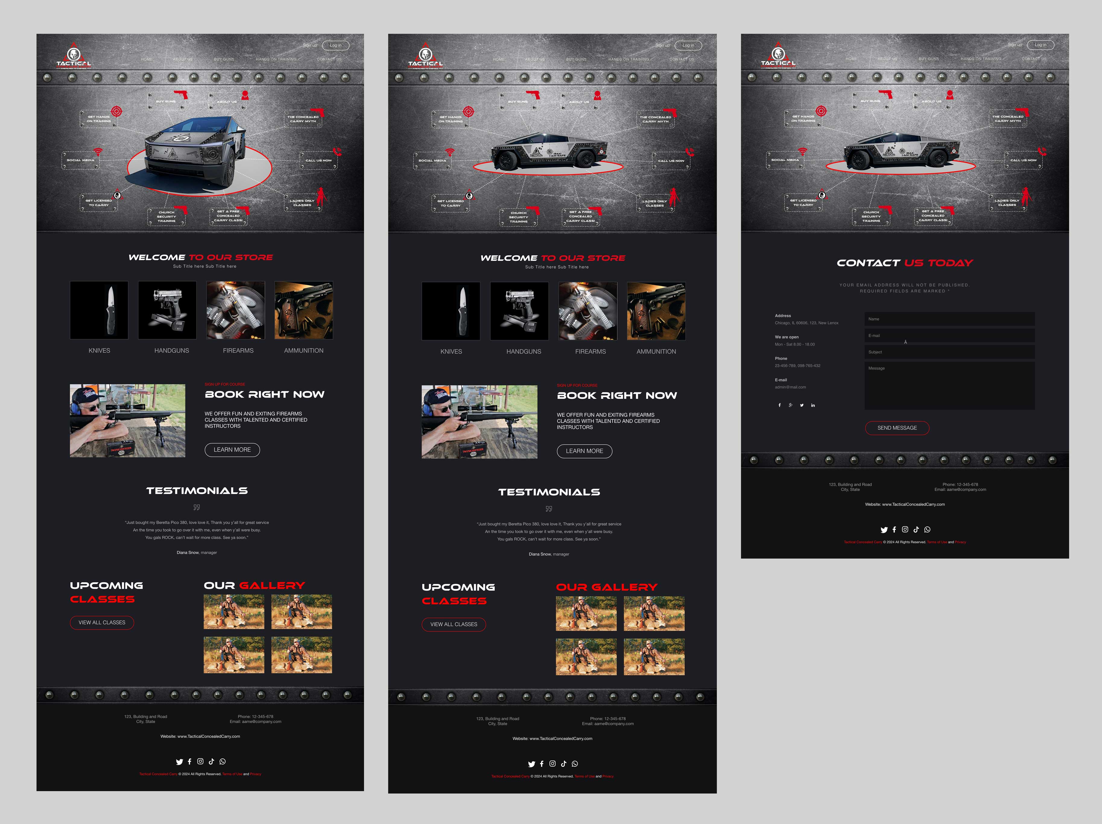 Design de Covering de Véhicule par Creative D2024 pour Tactical Concealed Carry | Design #33658795