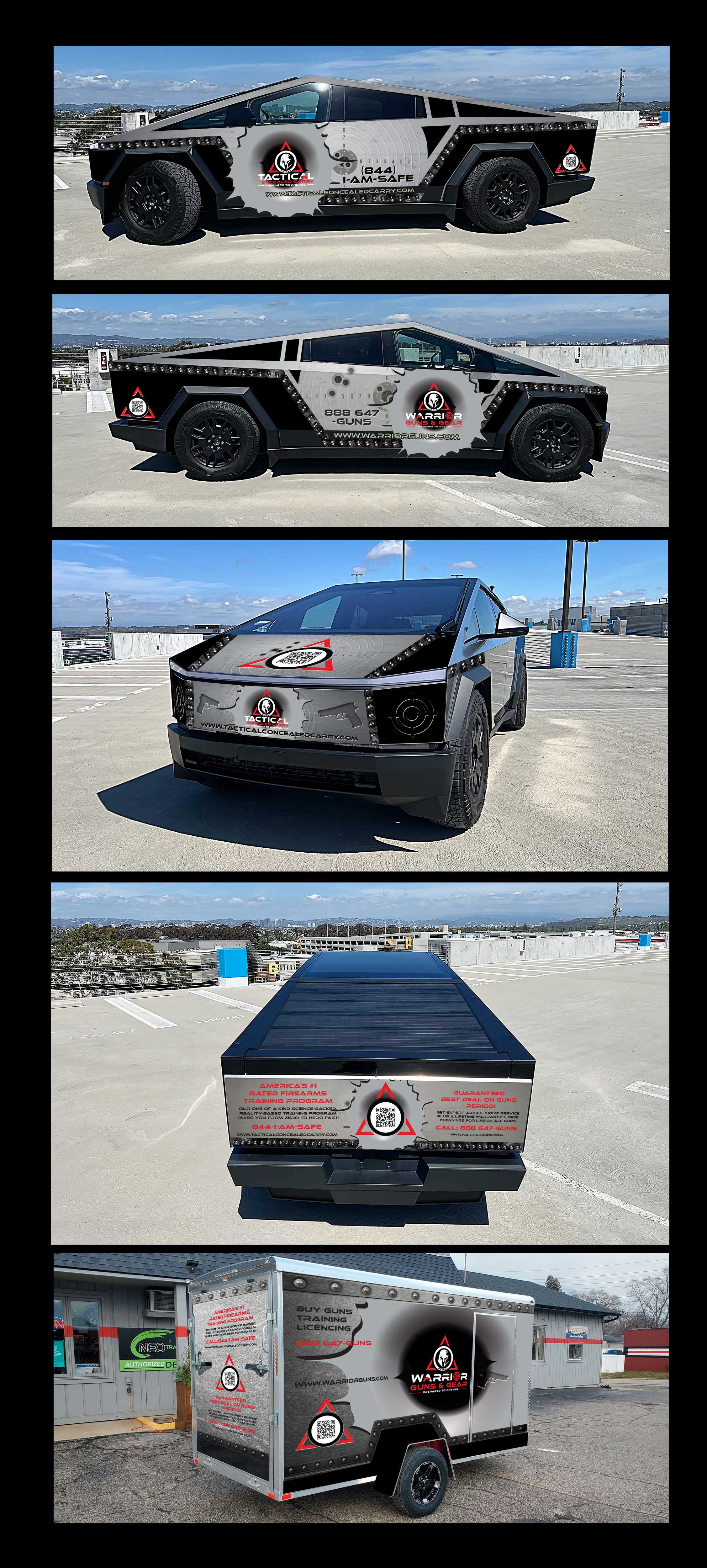 Car Wrap Design by Creative D2024 for Tactical Concealed Carry | Design #33658796
