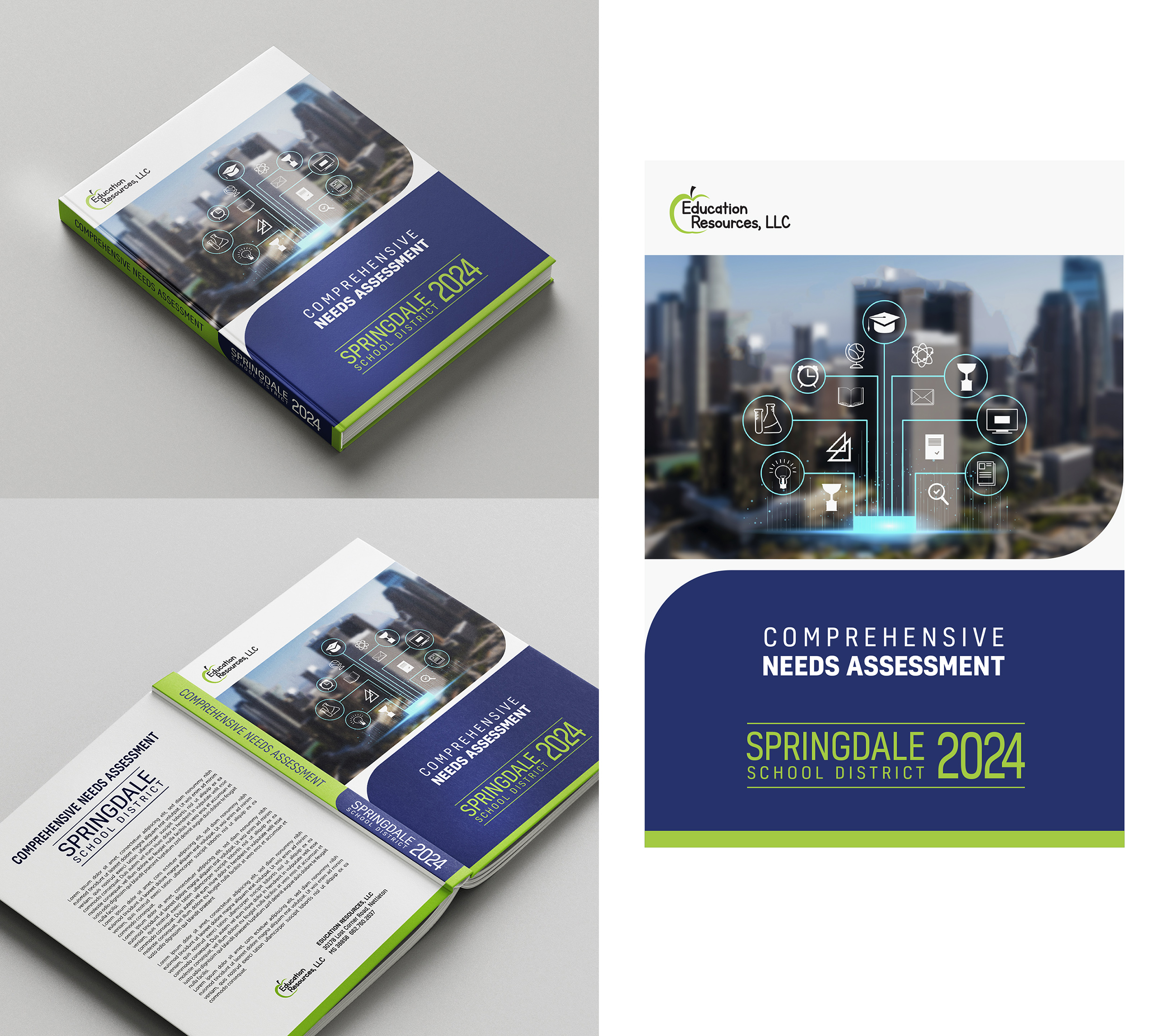 Graphic Design by COLOURS BRANDING for Education Resources, LLC | Design #33626511