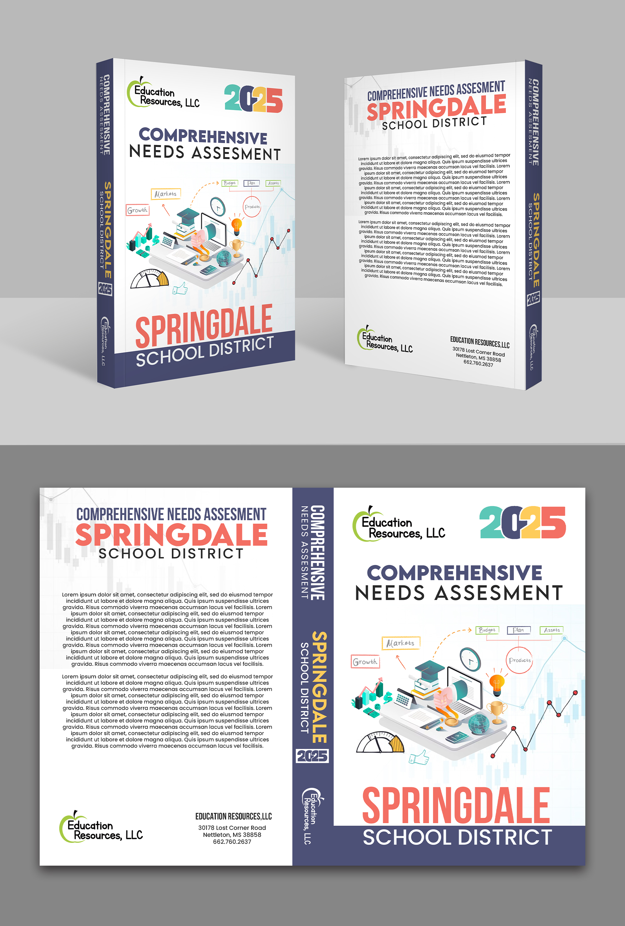 Graphic Design by debdesign for Education Resources, LLC | Design #33654799