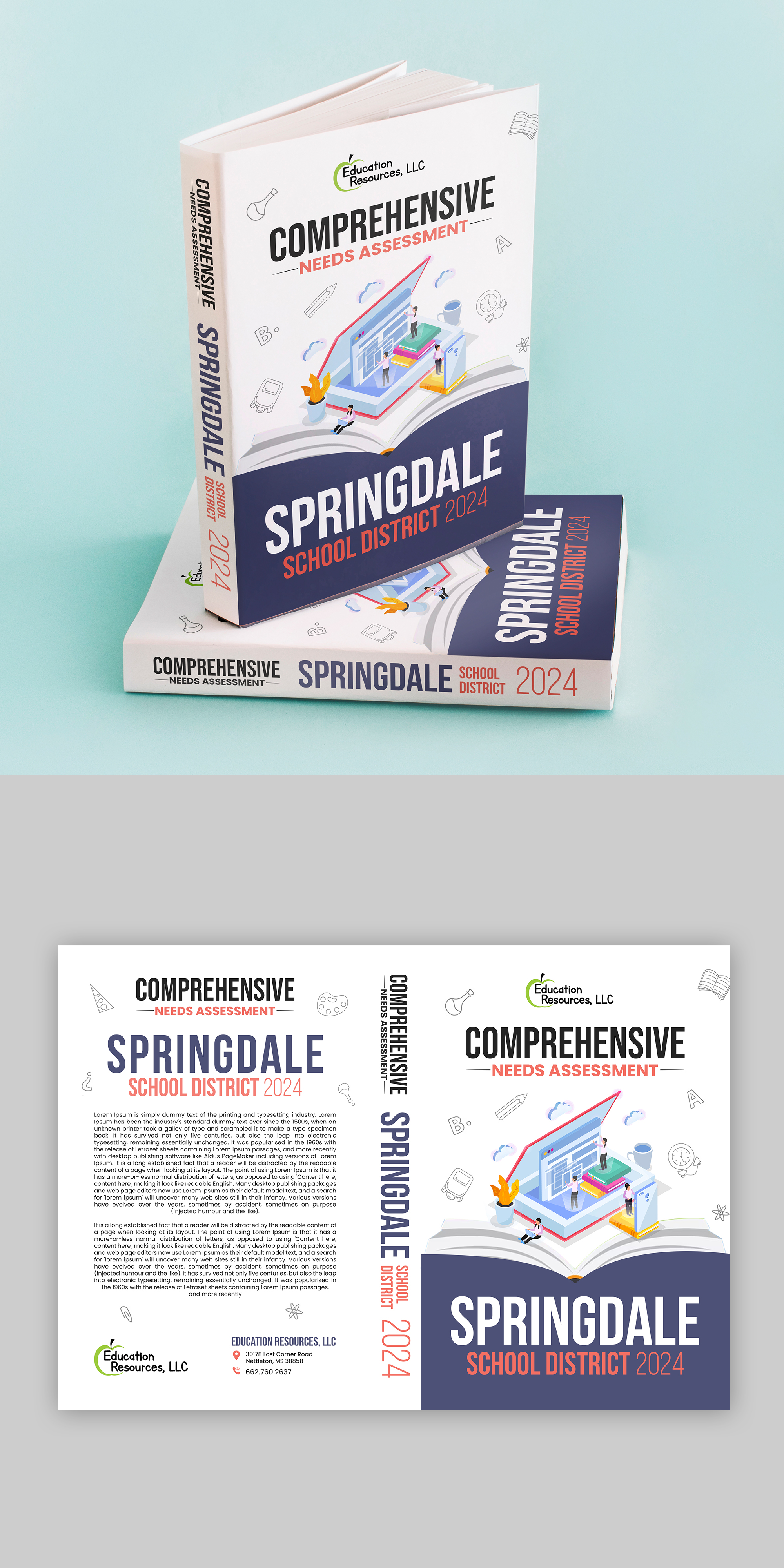 Graphic Design by debdesign for Education Resources, LLC | Design #33654957