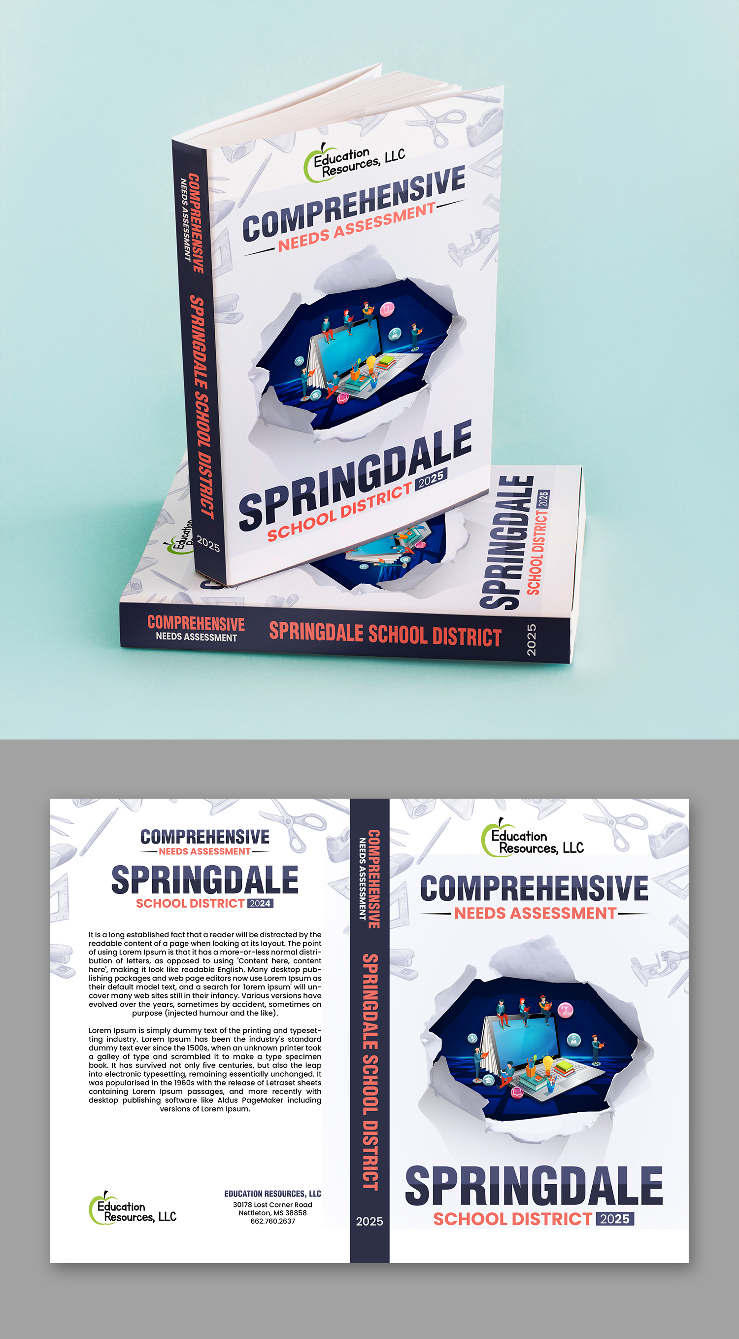 Graphic Design by debdesign for Education Resources, LLC | Design #33655324