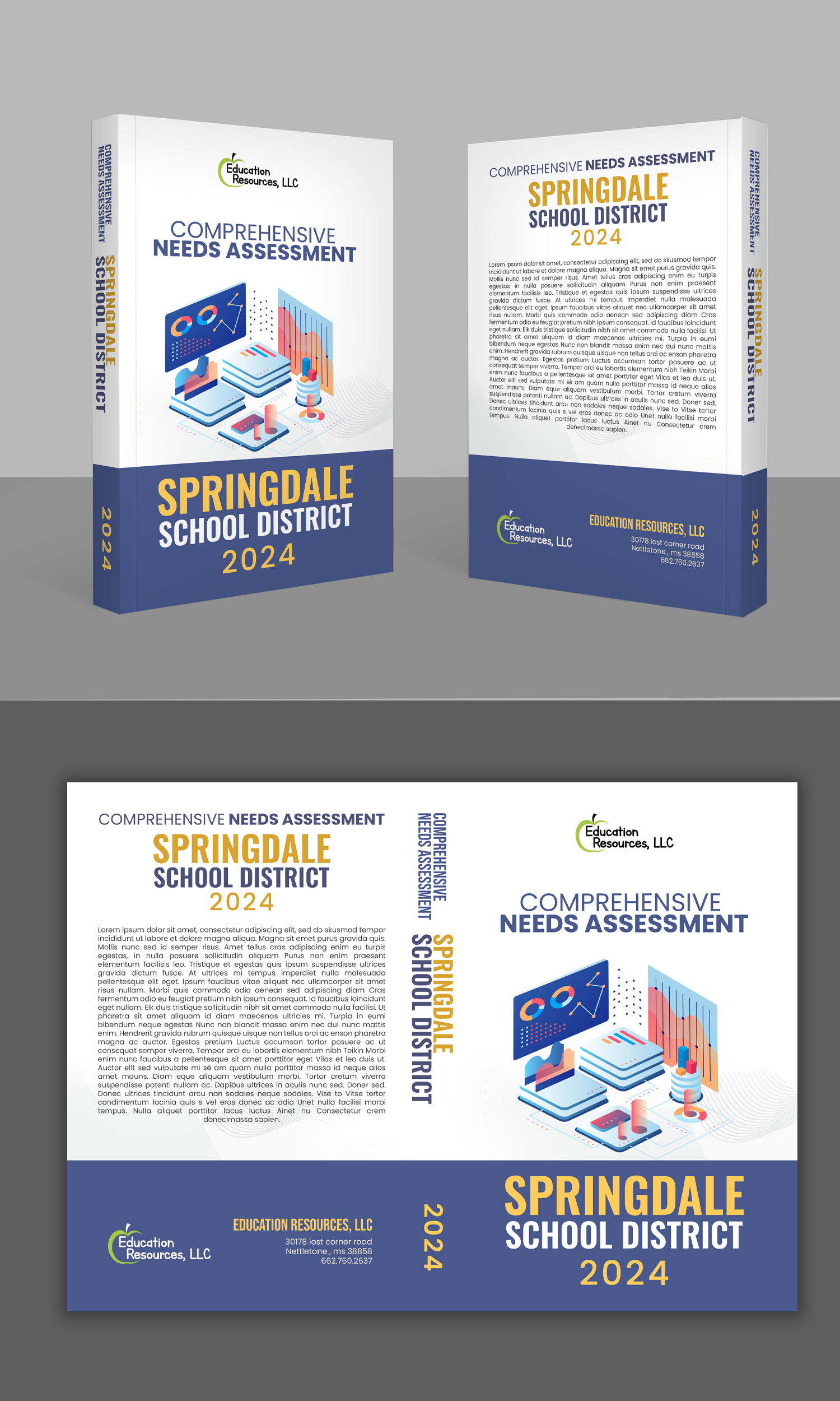 Graphic Design by debdesign for Education Resources, LLC | Design #33655346