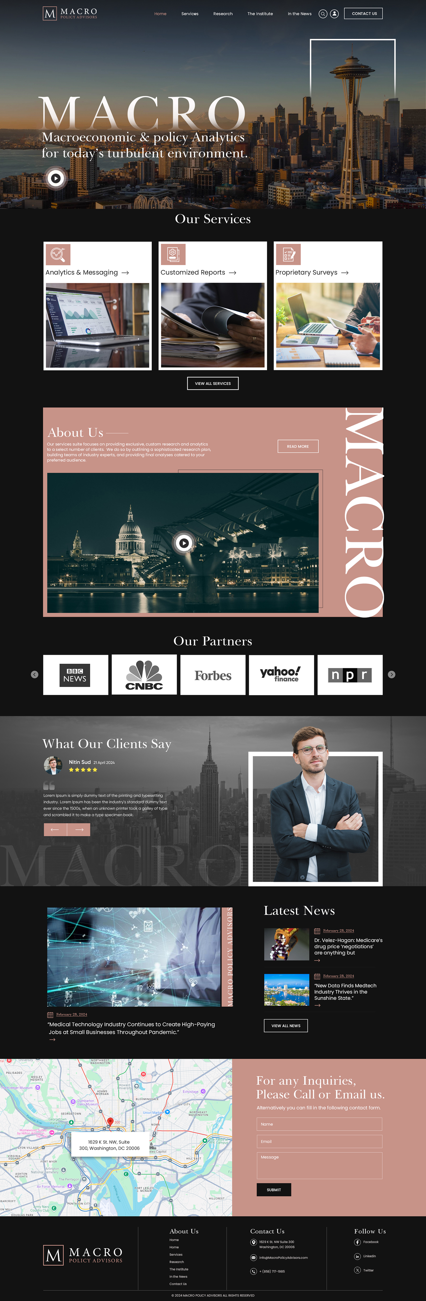 Squarespace Design by creative.bugs for this project | Design #33642329
