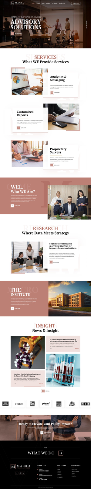 Squarespace Design by Reimagine for this project | Design: #33650473