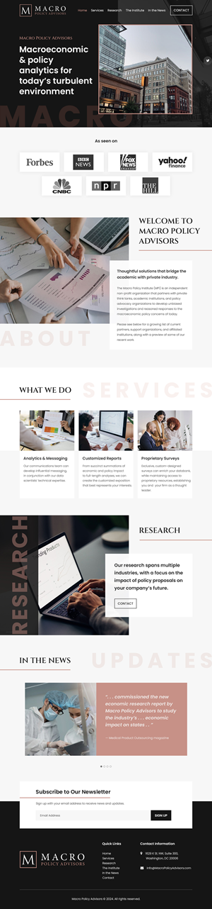 Squarespace Design by Starlyn DS for this project | Design: #33640620