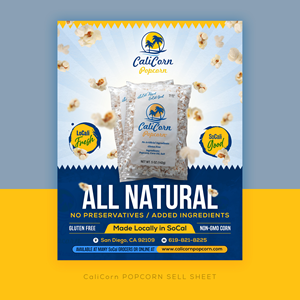 Flyer-Design von debdesign für Calicorn Popcorn | Design: #33624685