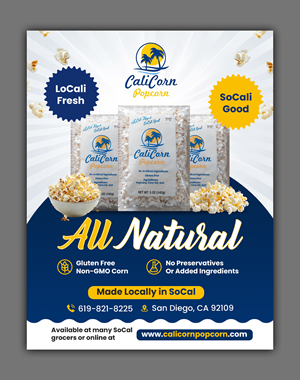 Flyer-Design von debdesign für Calicorn Popcorn | Design: #33625700