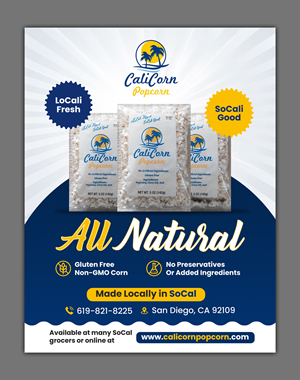 Flyer-Design von debdesign für Calicorn Popcorn | Design: #33626262