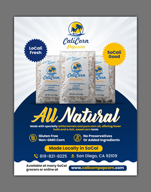 Flyer-Design von debdesign für Calicorn Popcorn | Design: #33646258