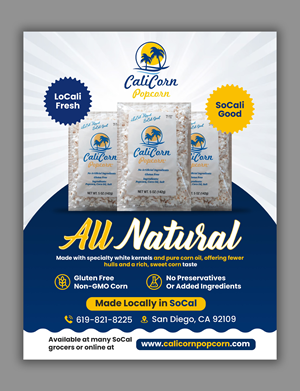 Flyer-Design von debdesign für Calicorn Popcorn | Design: #33812214